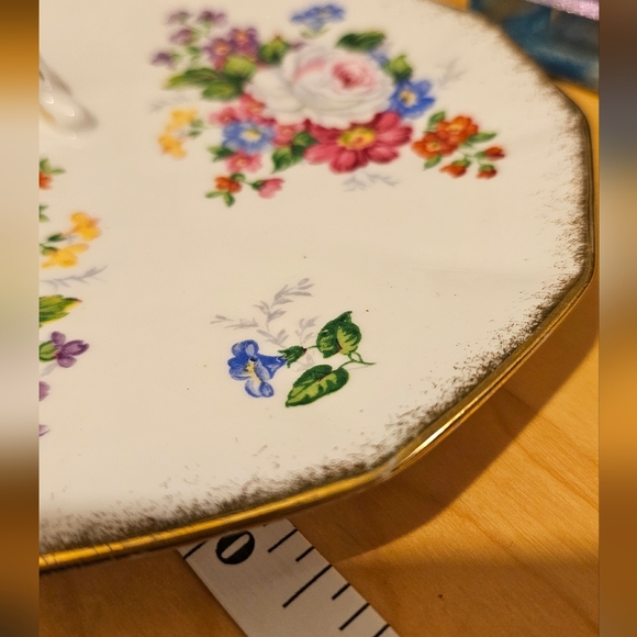 Royal Stafford lemon server handled trinket dish plate - Picture 5 of 6